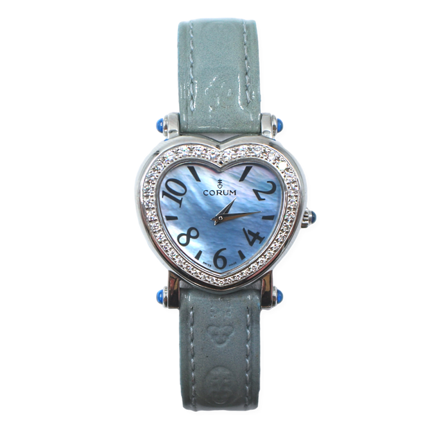 Pre Owned Corum Heart Beat 2000s Diamond Bezel 29mm Pre Owned Mark Areias J