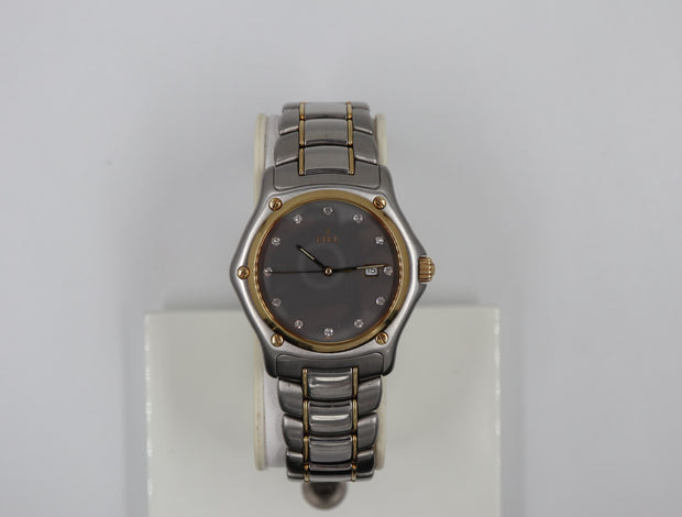 Pre-Owned Ebel Grey 1990's Quartz Date 33mm Pre-Owned