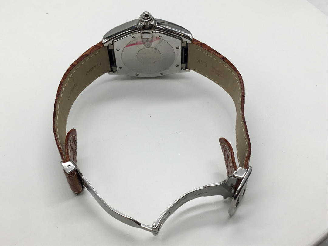 Cartier - Rara0125 CARTIER RONDE 32mm Quartz Silver 0.52TCW DIAMONDS & 2.52