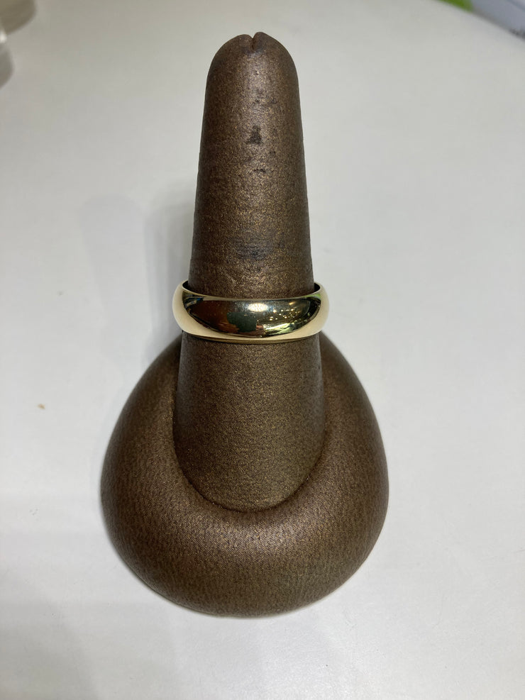 14KY, Gent's 6mm band, comfort fit, standard weight, sz 10.5