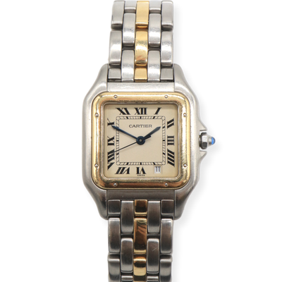 Pre-Owned Cartier Panthere Medium 1990s Two Tone 27mm