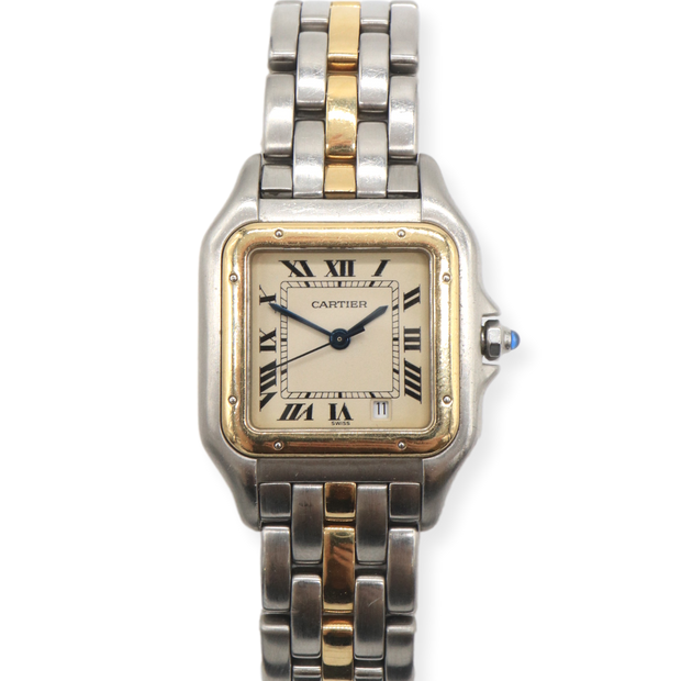 Pre-Owned Cartier Panthere Medium 1990s Two Tone 27mm