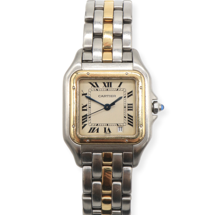 Pre-Owned Cartier Panthere Medium 1990s Two Tone 27mm