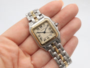 Pre-Owned Cartier Panthere Medium 1990s Two Tone 27mm
