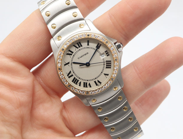 Cartier Santos Ronde 30mm