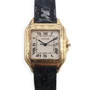 Pre-Owned Cartier Large Panthere 18K Yellow Gold on Strap Qtz ADB 1990's