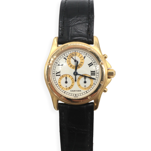 Cartier Santos Ronde Chronoreflex 30mm