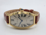 Pre-Owned Cartier Tonneau " Paris" Mechanical 32x21mm 18KY 1985 - 1989