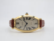 Pre-Owned Cartier Tonneau " Paris" Mechanical 32x21mm 18KY 1985 - 1989