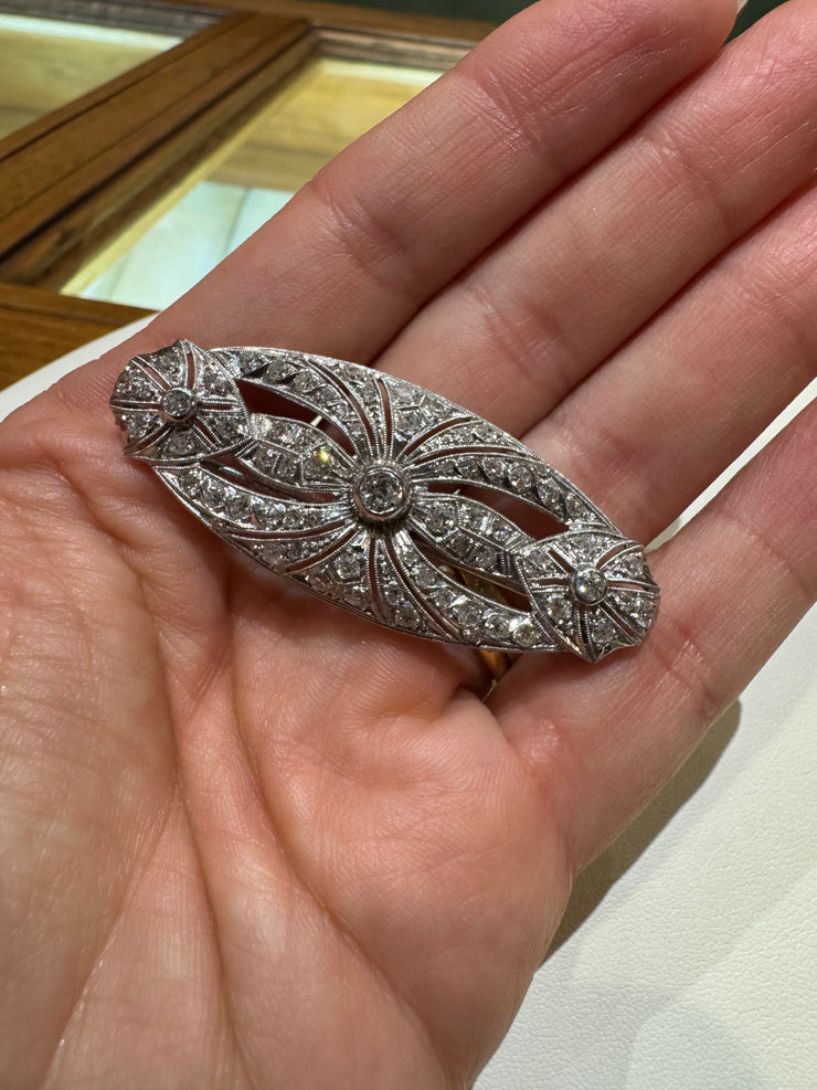 PLT-2.00ctw  Deco pin