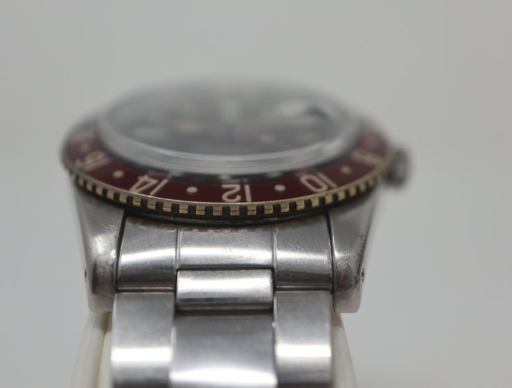 Vintage Rolex GMT-Master 6542 "Pepsi" Red & Blue Bakelite Bezel 38mm 1957