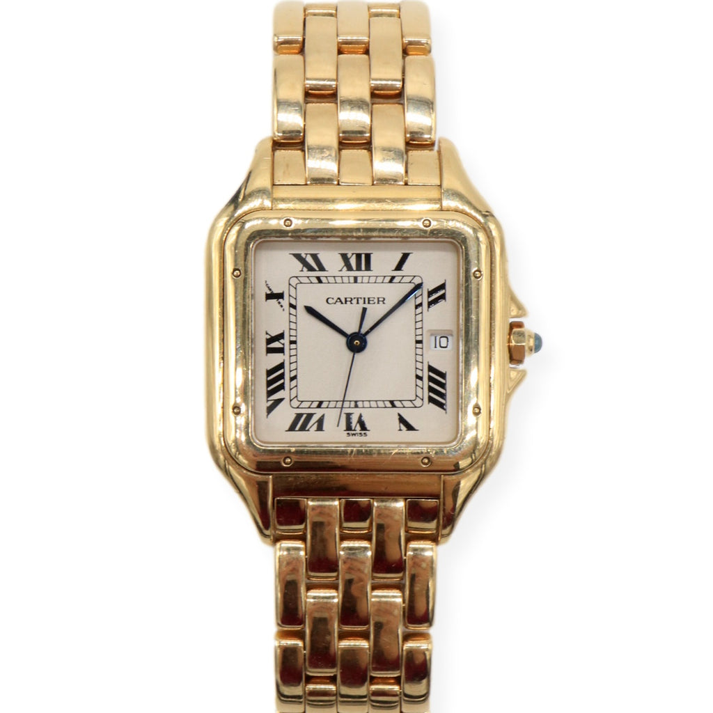 Preowned Cartier Cougar 117000R 18k 26mm Quartz watch