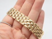 Pre-Owned Cartier Classic Large Panthere Bracelet in 18KY W25014N3