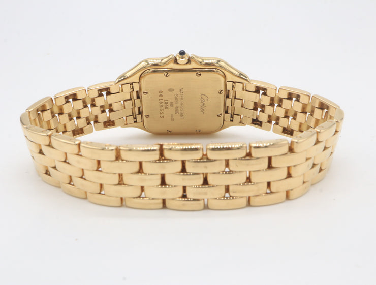 Pre-Owned Cartier Classic Large Panthere Bracelet in 18KY W25014N3