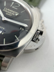 Pre-Owned Panerai Luminor 1950 8 Days GMT "DOT" Dial PAM 233 Complete