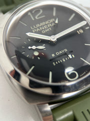 Pre-Owned Panerai Luminor 1950 8 Days GMT "DOT" Dial PAM 233 Complete