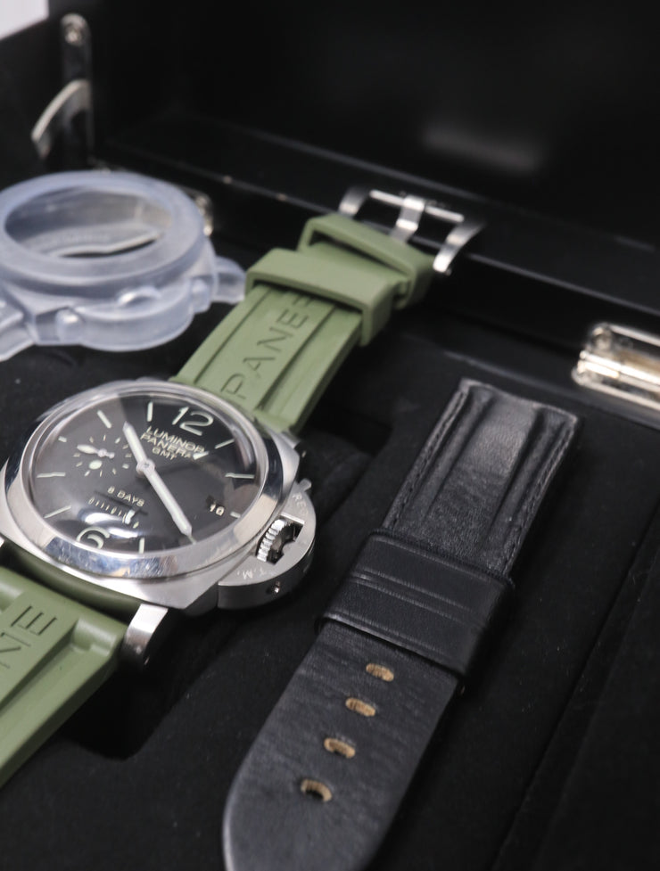 Pre-Owned Panerai Luminor 1950 8 Days GMT "DOT" Dial PAM 233 Complete