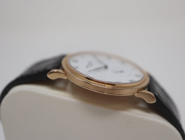 Pre-Owned Patek Philippe Calatrava Rose Gold Hobnail 33mm Manual Wind on Strap 3919R