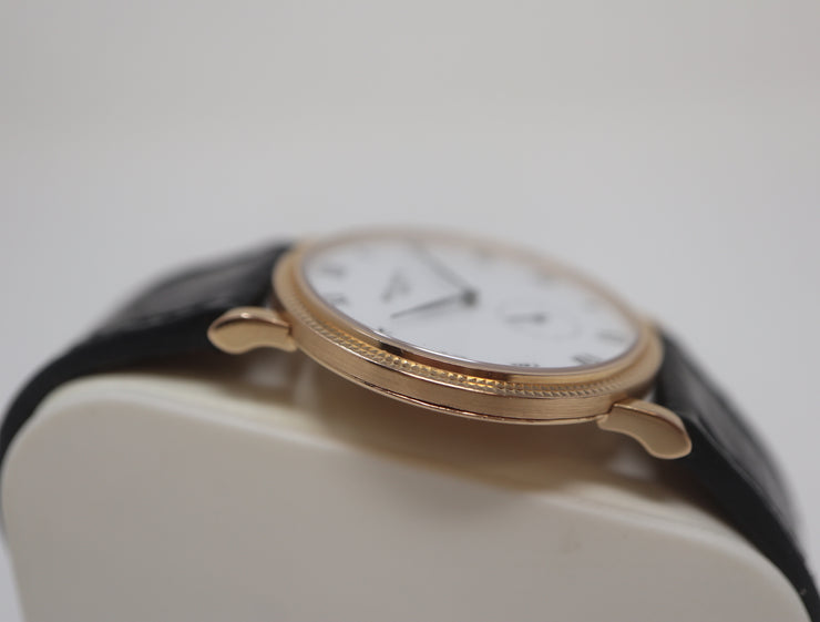 Pre-Owned Patek Philippe Calatrava Rose Gold Hobnail 33mm Manual Wind on Strap 3919R