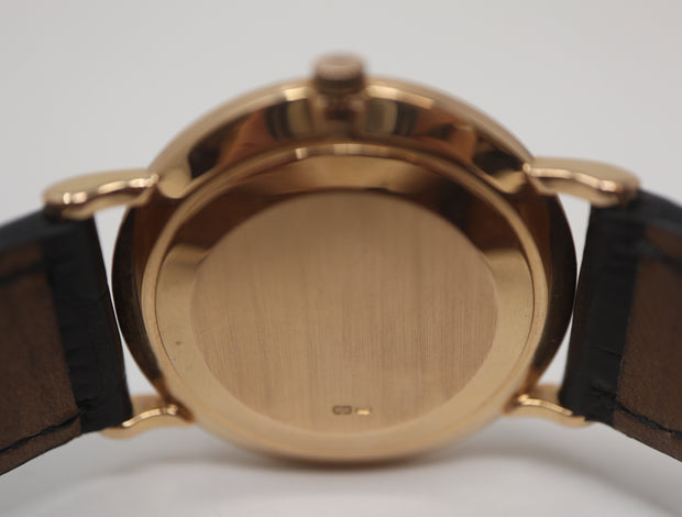 Pre-Owned Patek Philippe Calatrava Rose Gold Hobnail 33mm Manual Wind on Strap 3919R