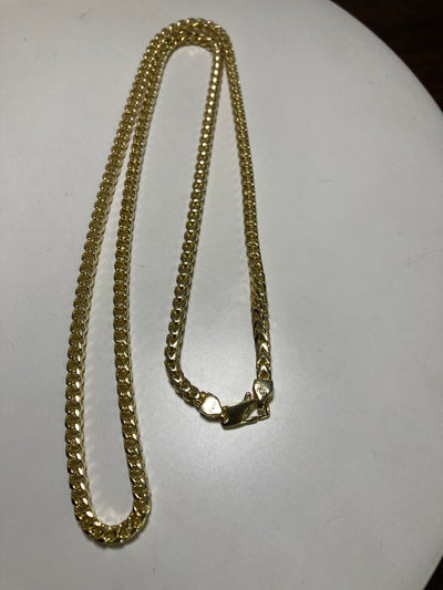 14KY Franco chain 22"-3mm, lobster clasp