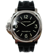 Pre-Owned Panerai "Lefty" Luminor 2009 On Rubber Strap With Box & Papers 44mm Pre-Owned