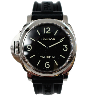 Pre-Owned Panerai "Lefty" Luminor 2009 On Rubber Strap With Box & Papers 44mm Pre-Owned