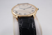 Pre-Owned Cartier Ronde Louis Watch in 18K Gold on Strap