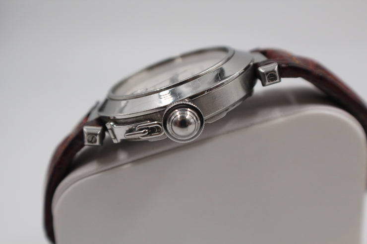Pre-Owned Cartier Pasha 2005 Date Stainless Steel 35mm Pre-Owned