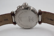 Pre-Owned Cartier Pasha 2005 Date Stainless Steel 35mm Pre-Owned