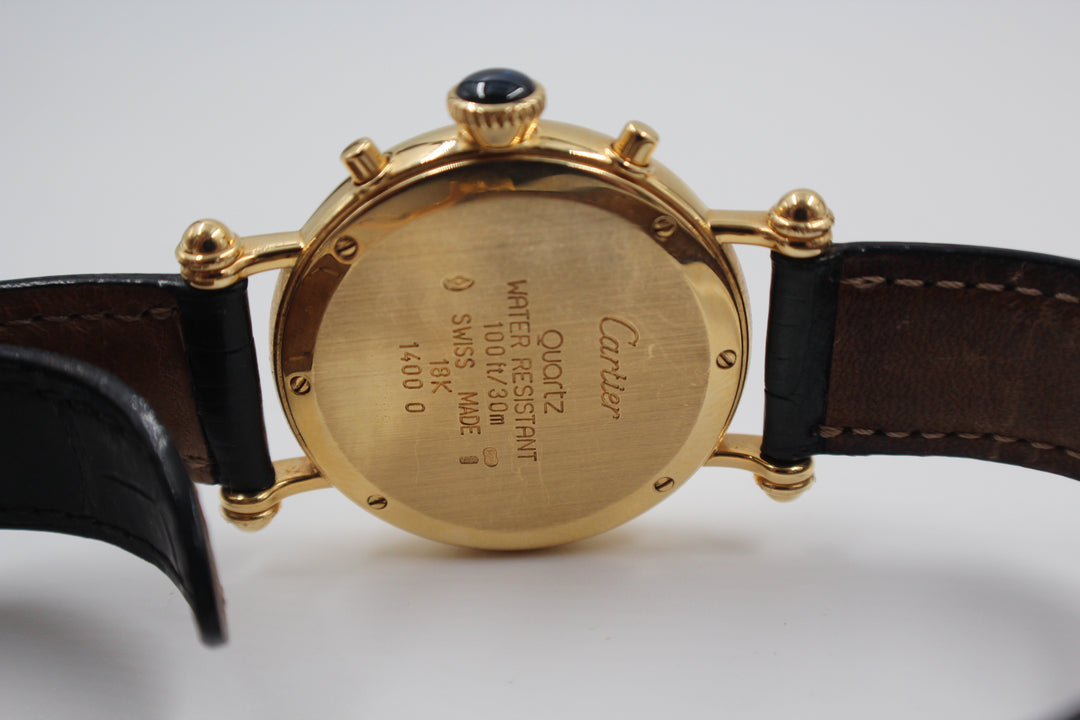 Pre Owned Cartier Diabolo Chronograph 32mm – Mark Areias J,