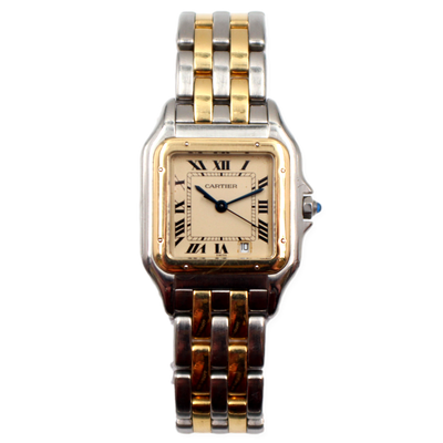 Pre-Owned Cartier Panthere Medium 1998 Two Tone 27mm
