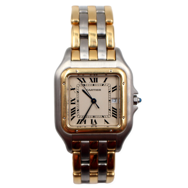 Pre-Owned Cartier Panthere Jumbo 2010 Two Tone 29mm