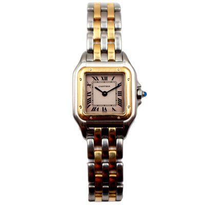 Pre-Owned Cartier Panthere Small 1995 Two Tone 25mm Pre-Owned