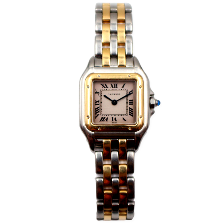 Pre-Owned Cartier Panthere Small 1995 Two Tone 25mm Pre-Owned