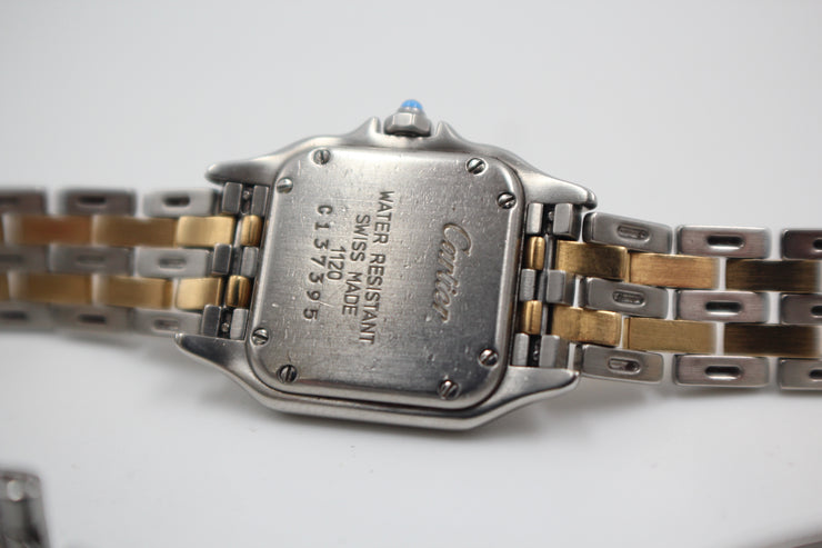 Pre-Owned Cartier Panthere Small 1995 Two Tone 25mm Pre-Owned