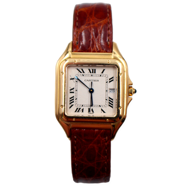 Pre-Owned Panthère De Cartier Medium 1995 18K Yellow Gold 27mm Pre-Owned