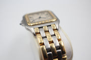 Pre-Owned Cartier Jumbo Panthere 3-Row Am Dia. Steel & 18Ky 29Mm