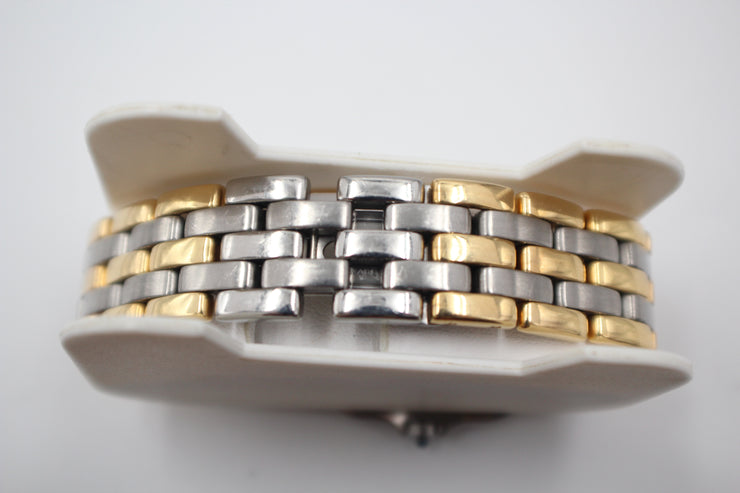 Pre-Owned Cartier Jumbo Panthere 3-Row Am Dia. Steel & 18Ky 29Mm