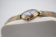 Pre-Owned Cartier Vendome Tri-Tone 1990s 18K Yellow Rose & White Gold 21mm Pre-Owned