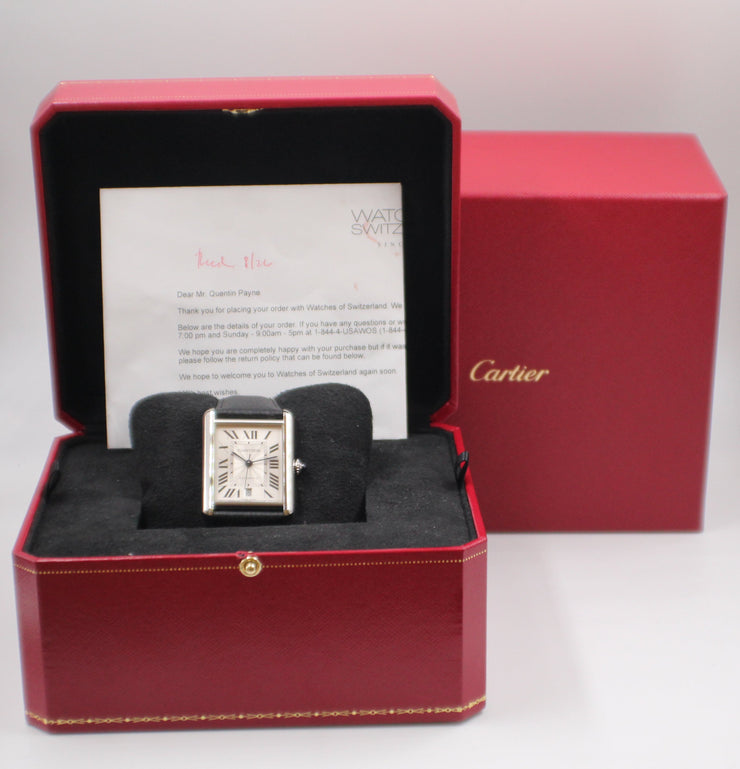 Pre-Owned Cartier XL Must Tank 2020 Automatic 41mm Pre-Owned