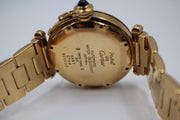 Pre-Owned Cartier Pasha Automatic on Bracelet 1990s Date & 18K 38mm 157 Grams