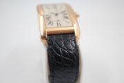 Pre-Owned Cartier Tank Americaine Large 2015 18K With Date 45mm Pre-Owned