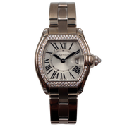 Pre-Owned Cartier Roadster Small 2006 Factory Diamonds 32x37mm Pre-Owned