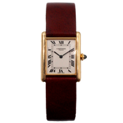Pre-Owned Cartier Tank Louis large 2000 White Paris Dial 23x30mm