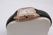 Pre-Owned Cartier Santos Dumont Small 2000s 18K Rose Gold 30x38mm Pre-Owned