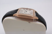 Pre-Owned Cartier Santos Dumont Small 2000s 18K Rose Gold 30x38mm Pre-Owned