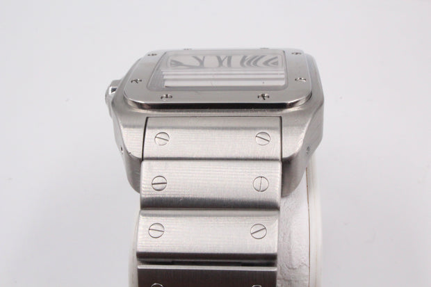 Pre-Owned Cartier Santos 100 XL 2013 Steel Case & Bracelet 51x41mm Pre-Owned