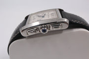 Pre-Owned Cartier Tank Francaise XXL Chronoreflex 2002 Stainless Steel 30x36mm Pre-Owned