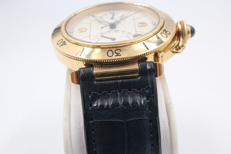 Pre-Owned Cartier Pasha 1995 Date & Power Reserve 38mm